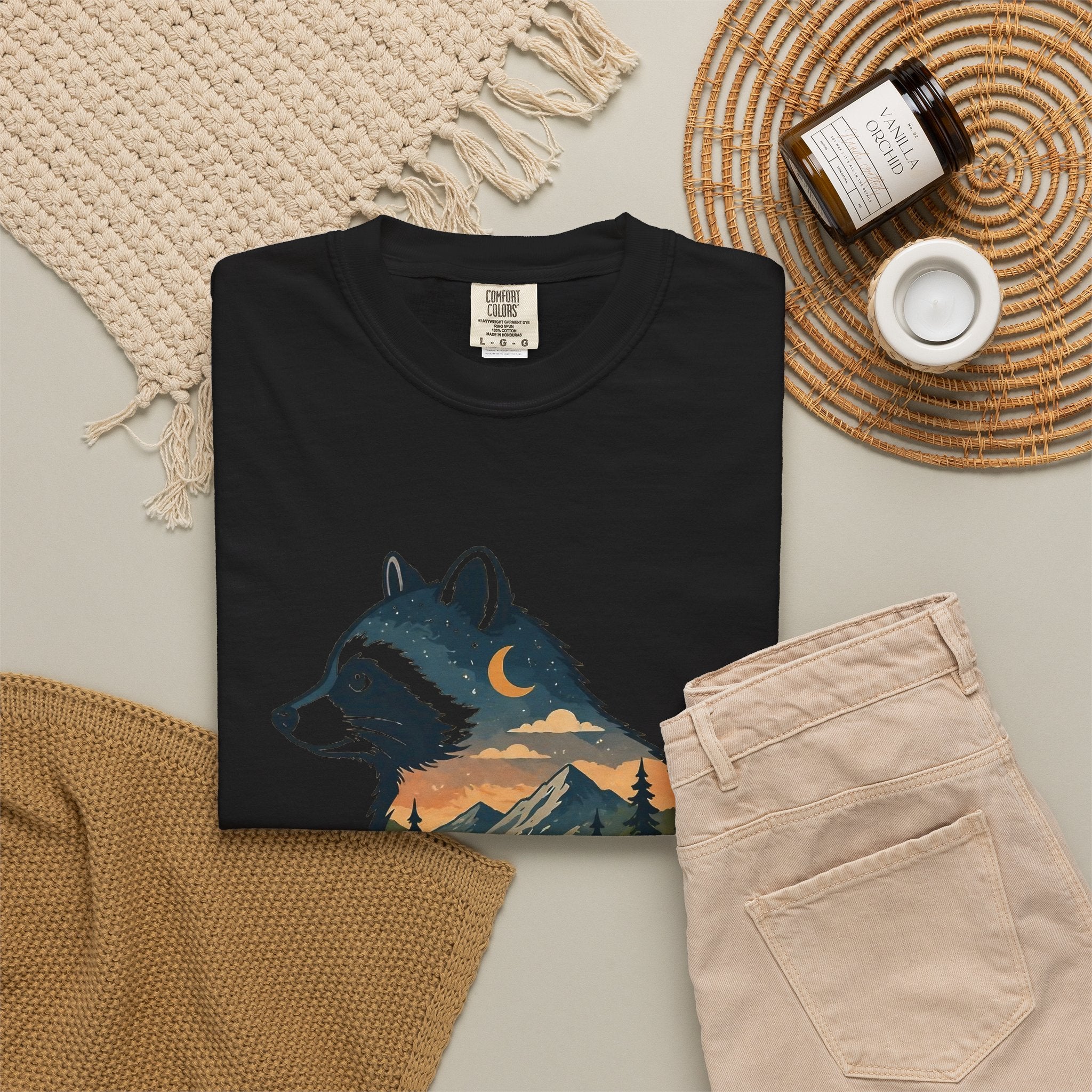 Moonlit Raccoon T-Shirt