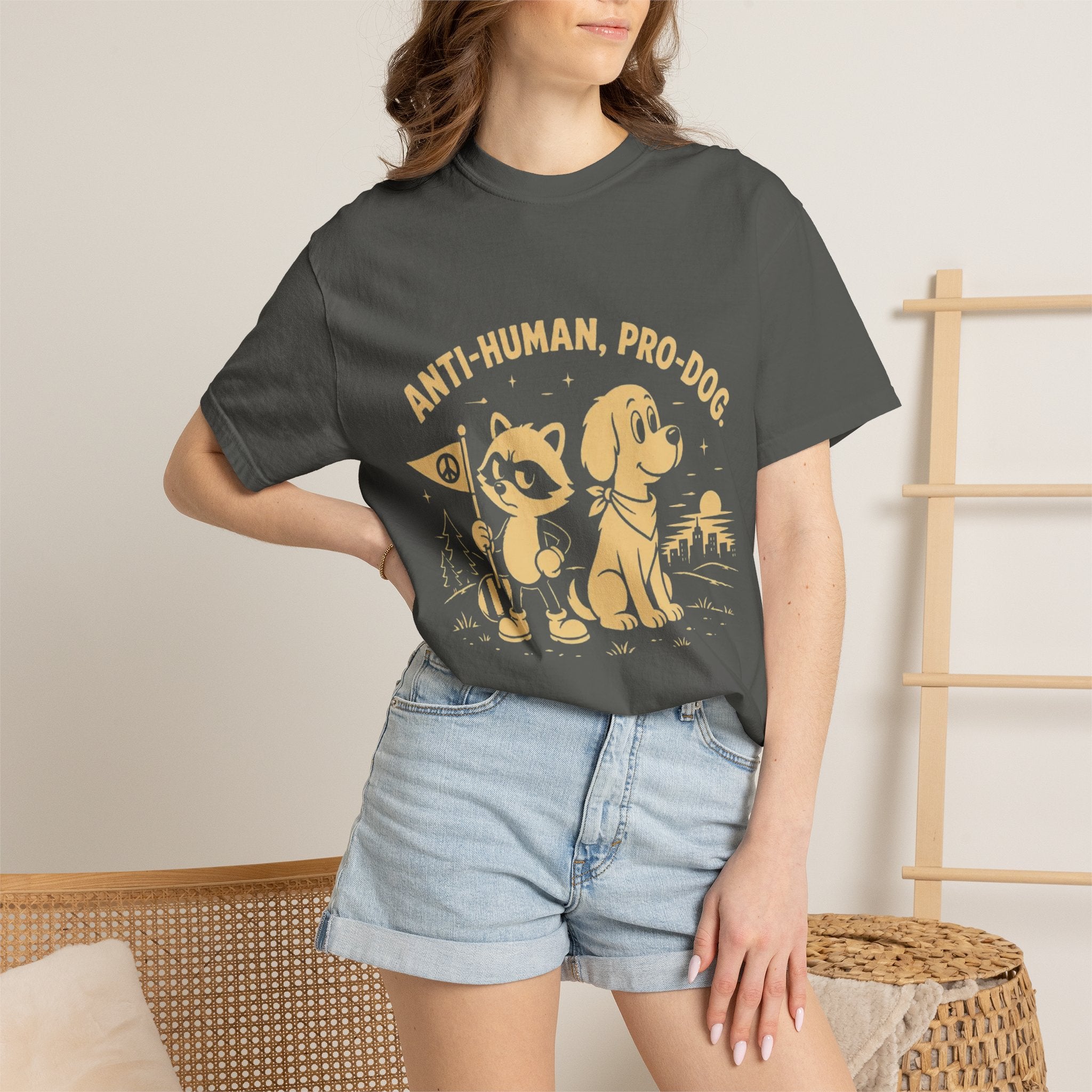 Anti-Human, Pro Dog T-Shirt