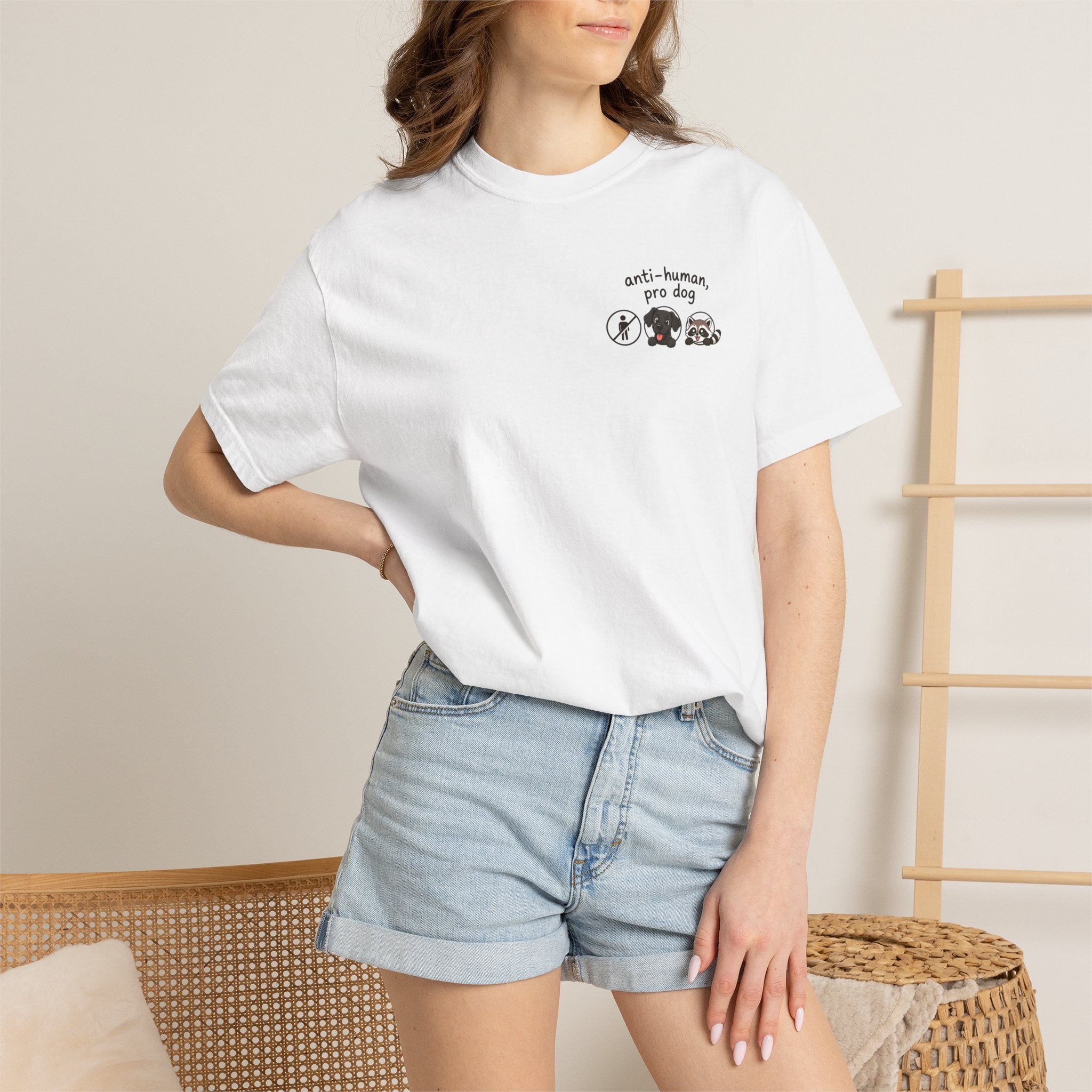 Anti-Human, Pro Dog Pocket Xena Edition T-Shirt