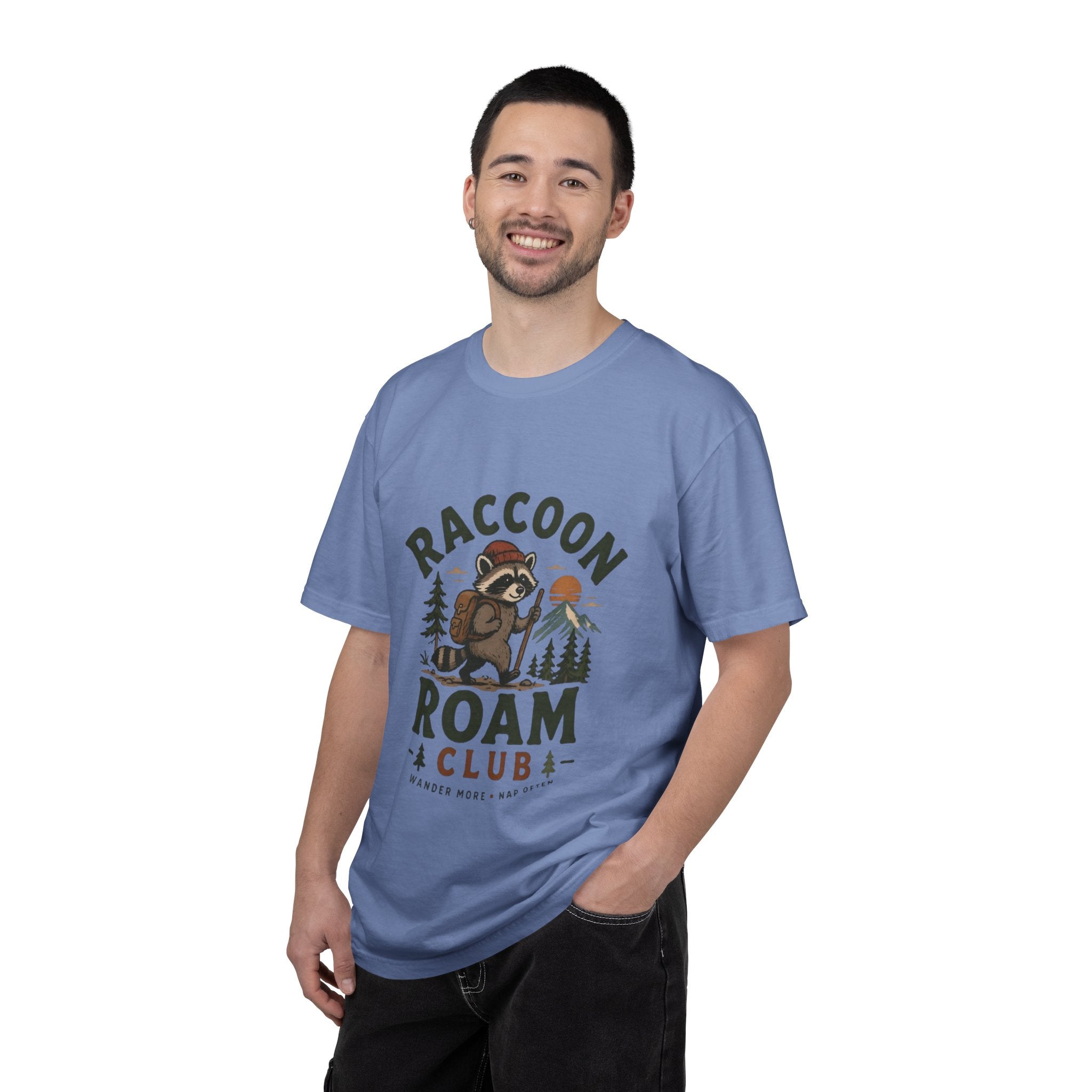 Raccoon Roam Club Branded T Shirt!