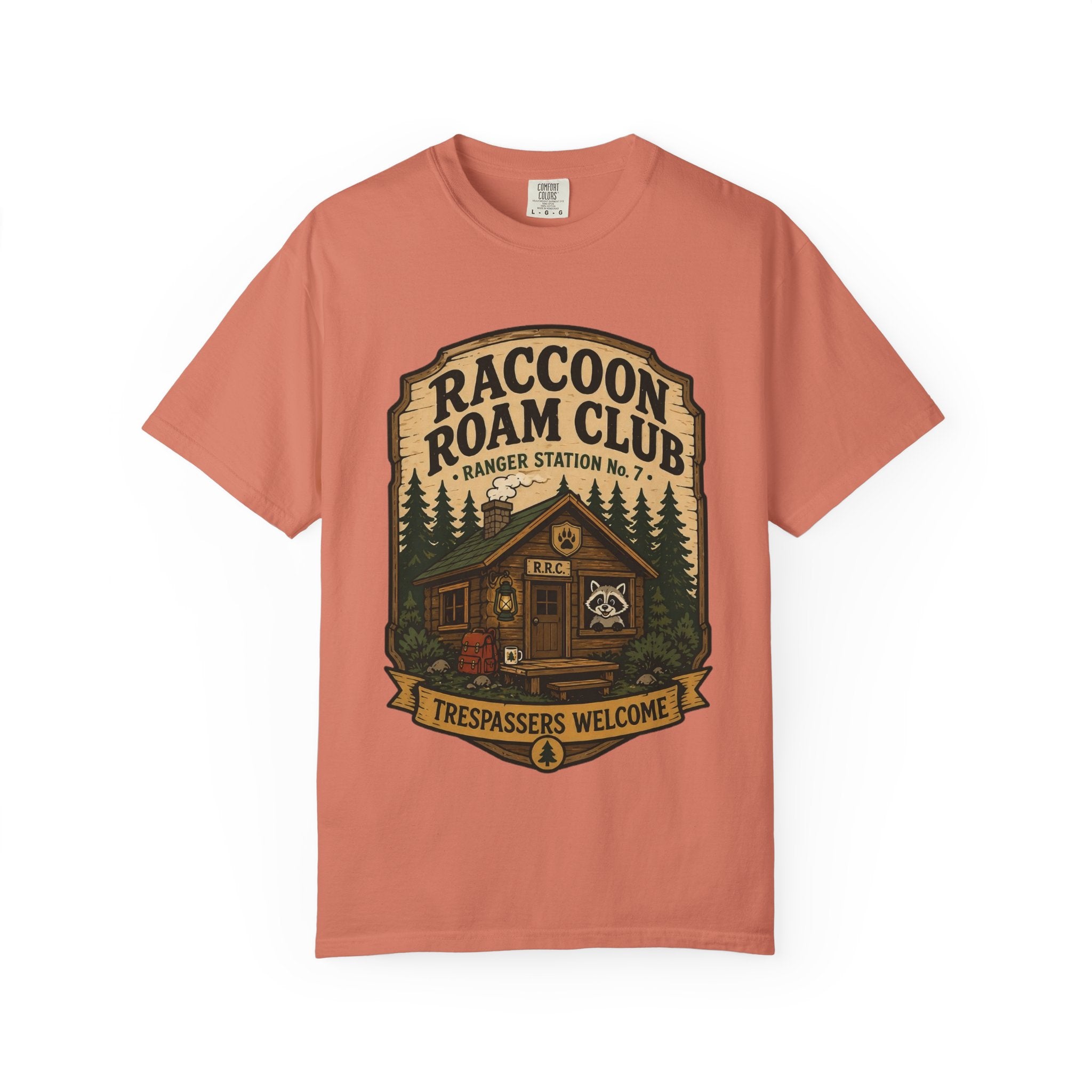 Raccoon Roam Club Ranger Station T-Shirt