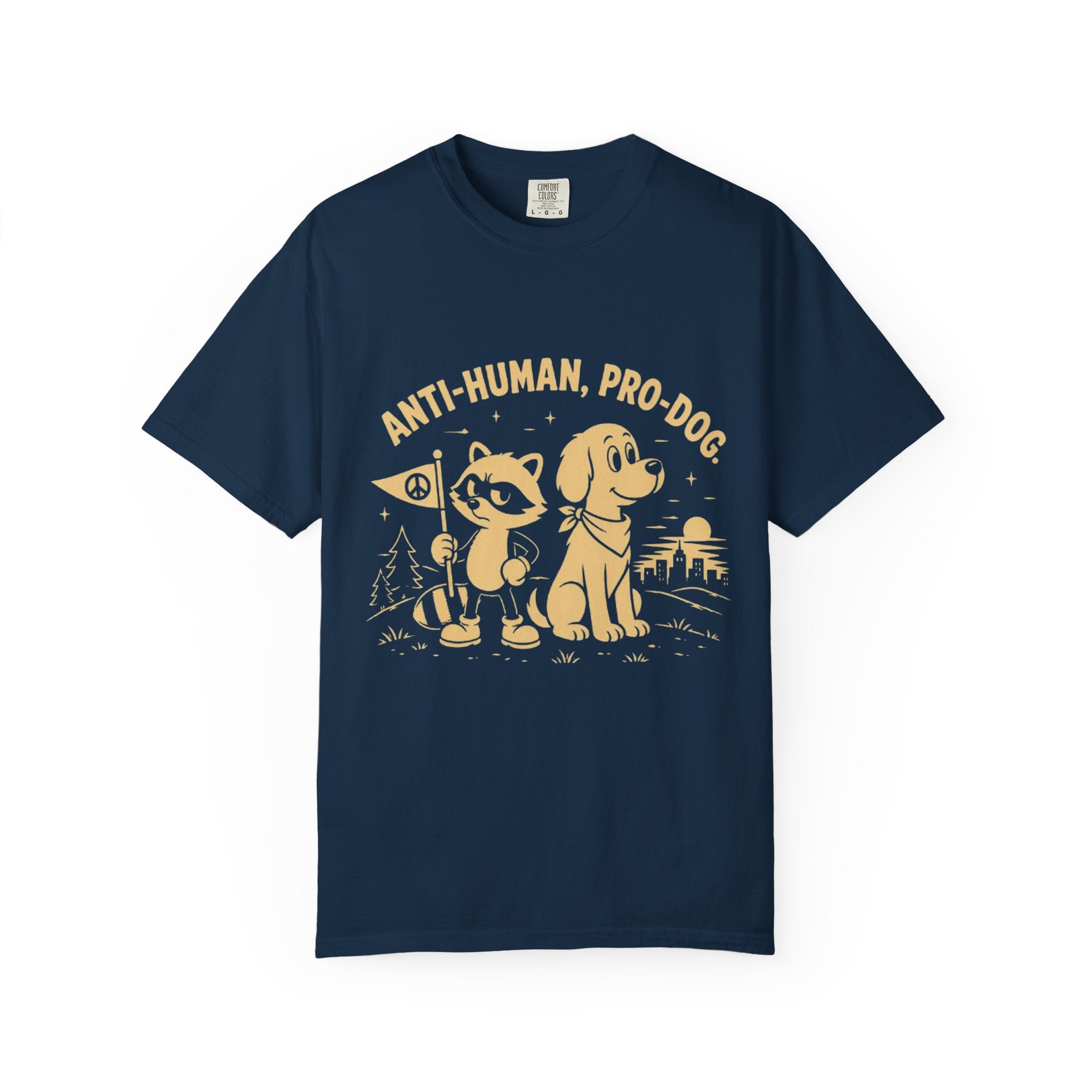 Anti-Human, Pro Dog T-Shirt