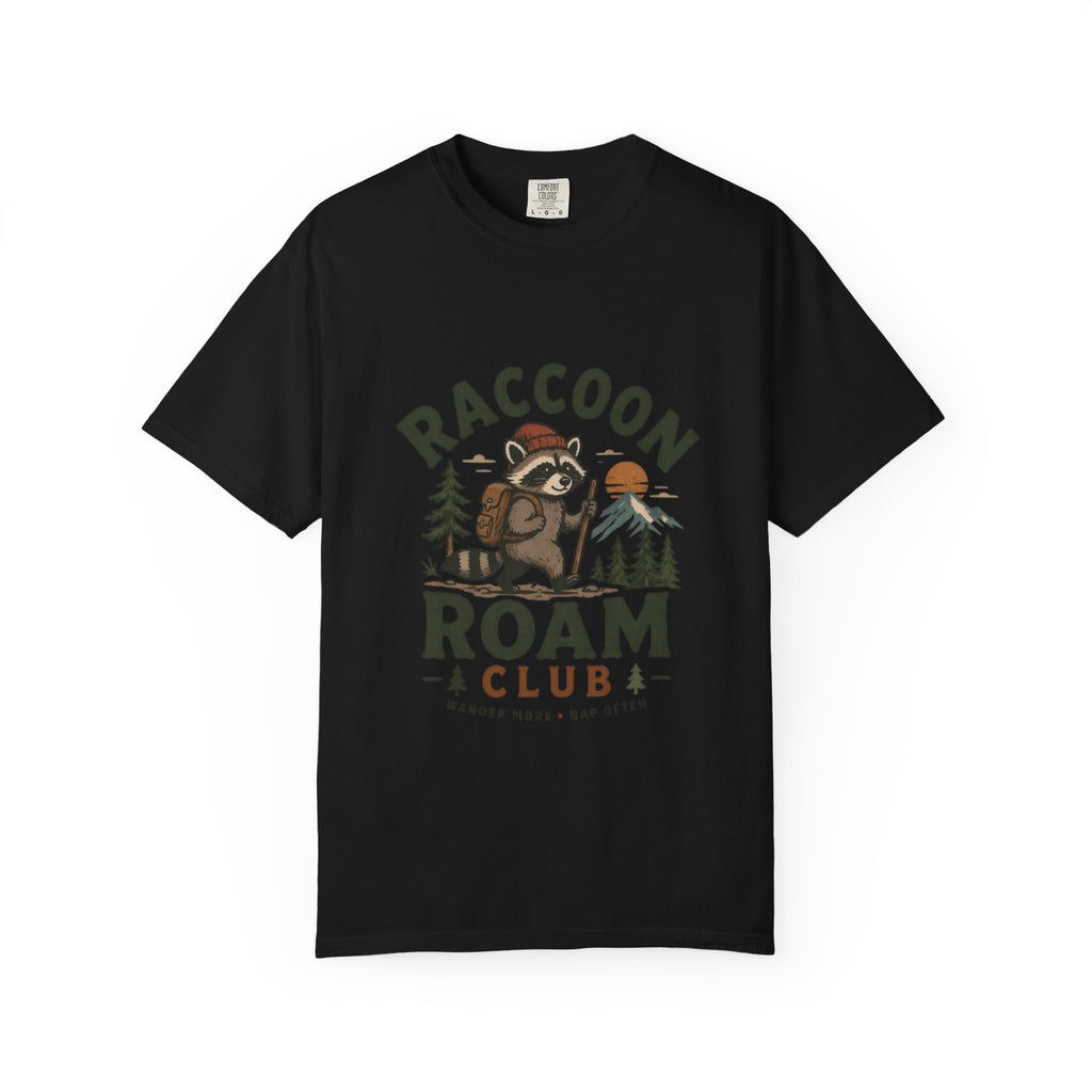 Raccoon Roam Club Branded T Shirt!