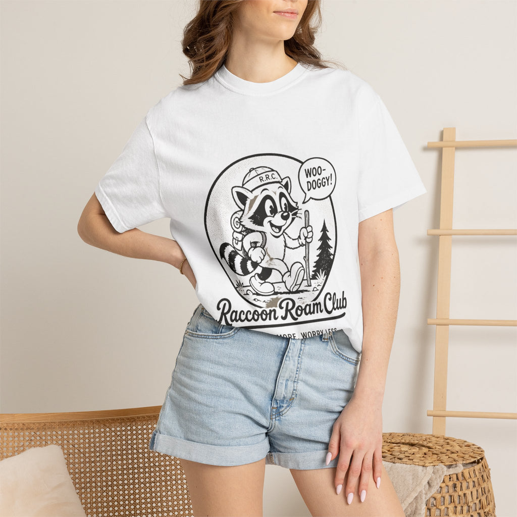 Raccoon Roam Club Vintage Graphic Tee