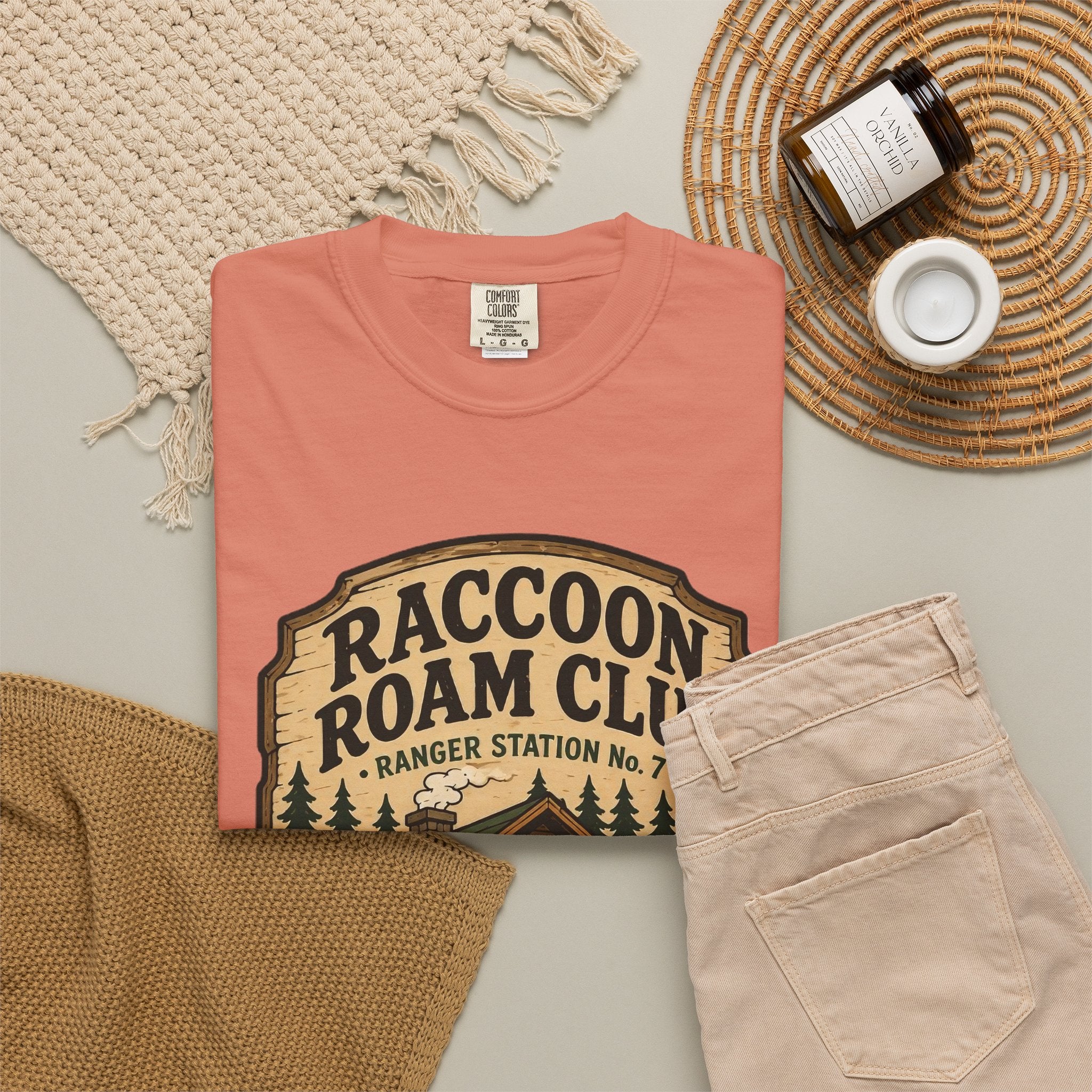 Raccoon Roam Club Ranger Station T-Shirt